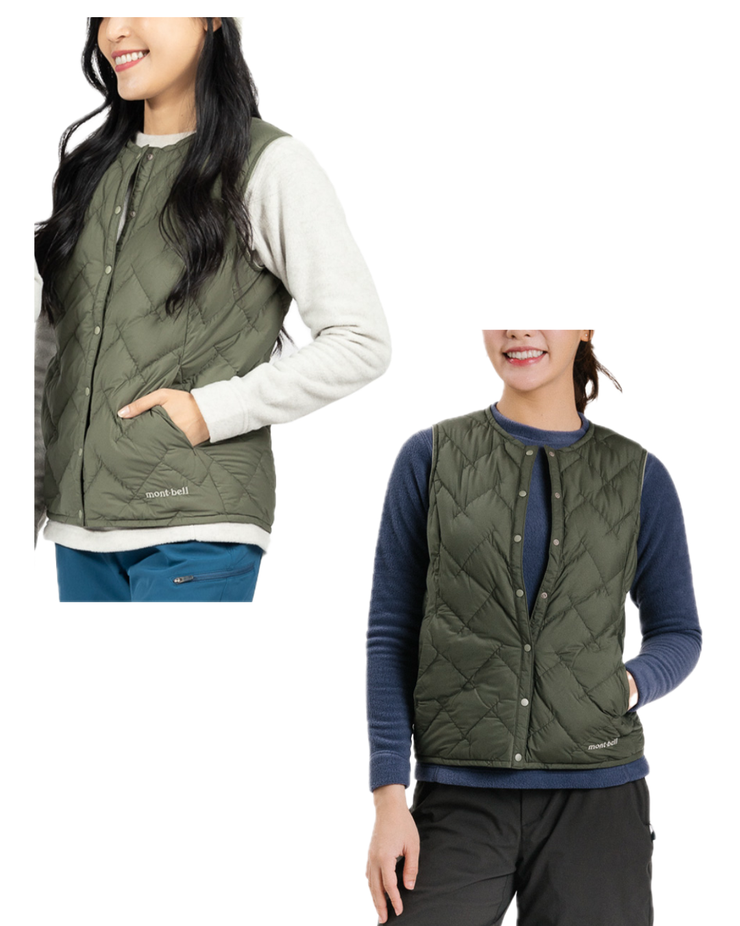 日本代購【 日本直送 montbell 女裝 800FP 輕量 圓領 羽絨背心Superior Down Vest Women 800FP Superior Down Round Neck Vest  Women 】 