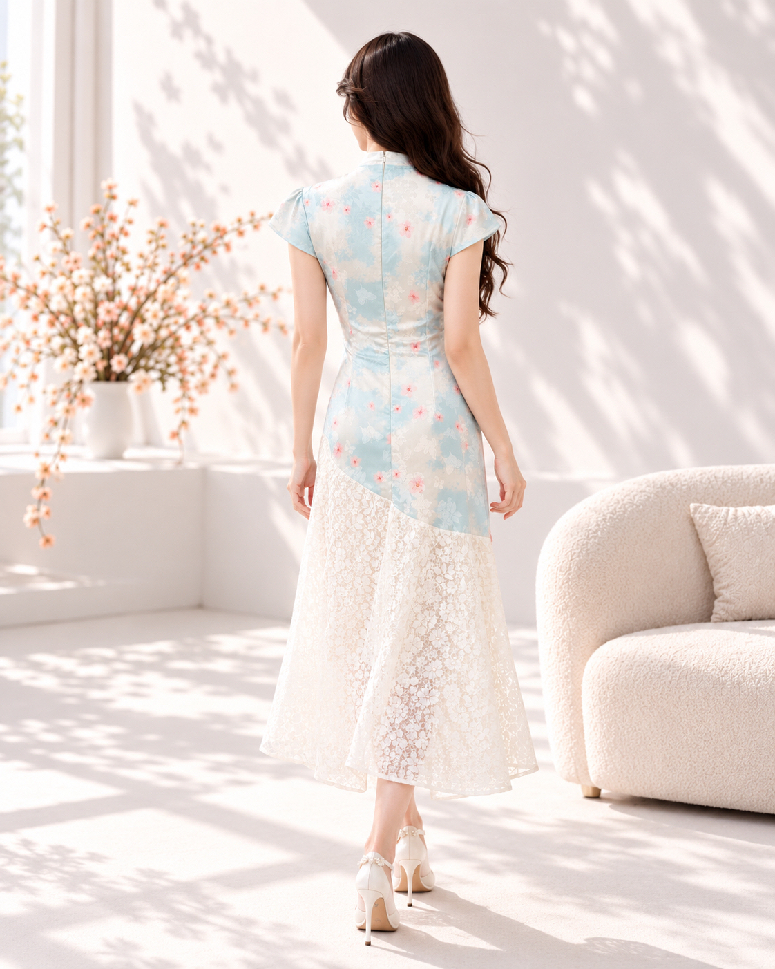 5167 Oriental Grace Cheongsam Dress