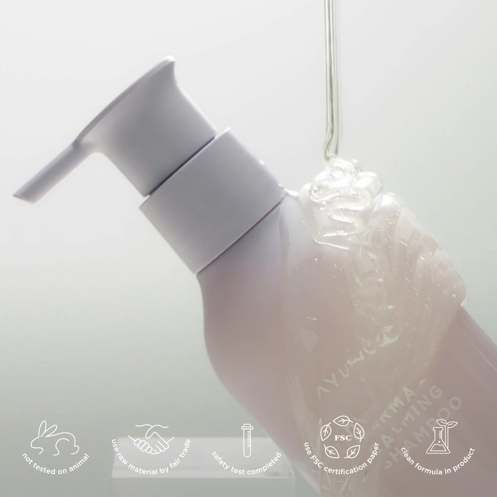 AYUNCHE Derma Calming Shampoo 洋甘菊舒膚洗髮液 （舒緩敏感、適合任何人士） 1000g
