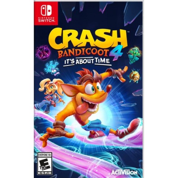 (🔥FLASH SALE🔥) Crash Bandicoot 4: It's About Time (Nintendo Switch) Digital Download