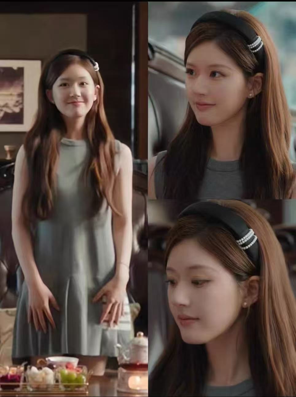 6680 露思同款高颅顶珍珠发箍