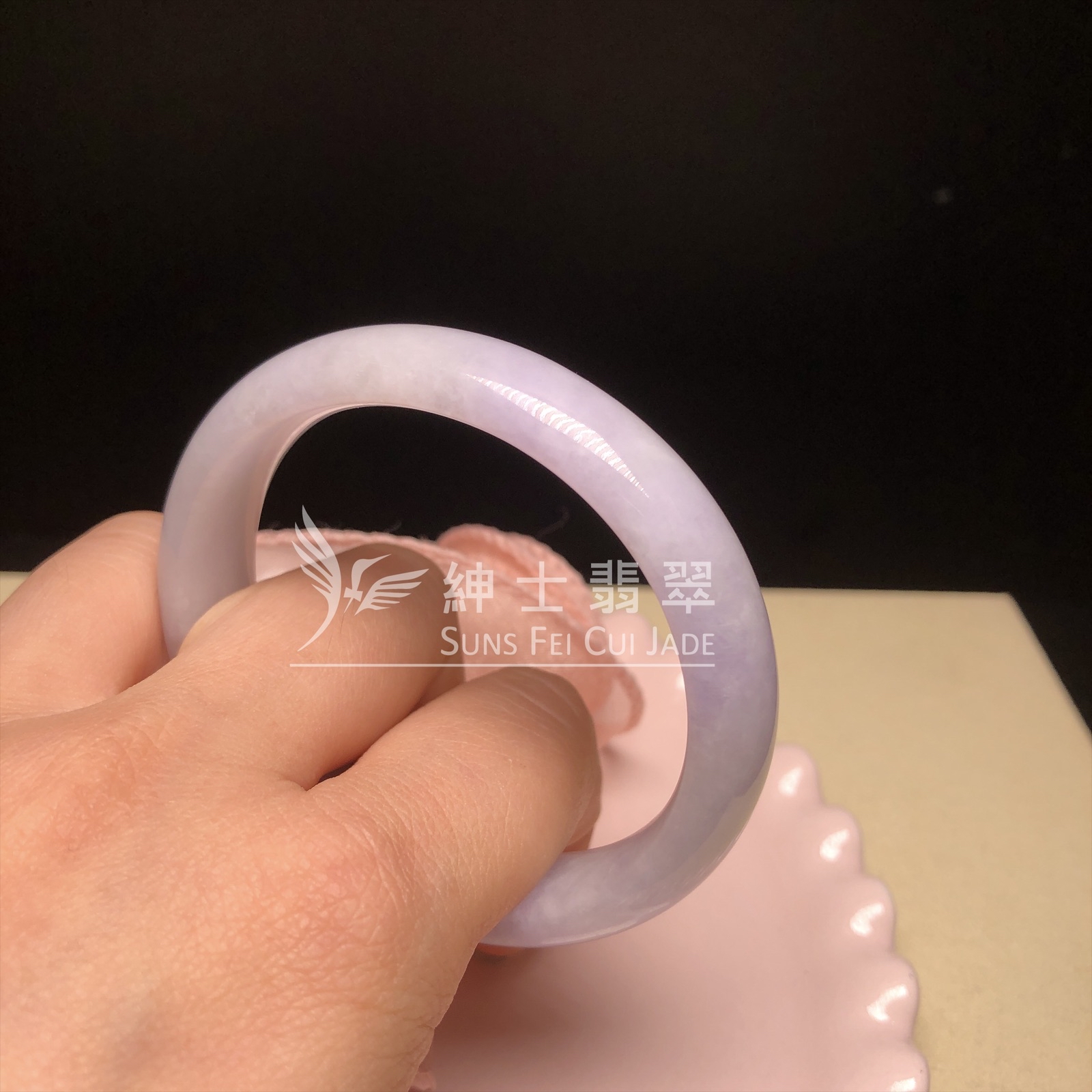 C06228 會卡春彩貴妃鐲53.5mm