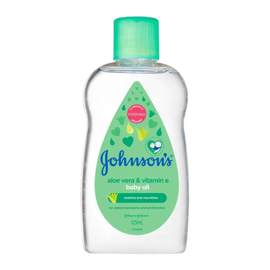 Johnson's Baby Oil / Minyak Bayi 50ml / 125ml / Aloe Vera
