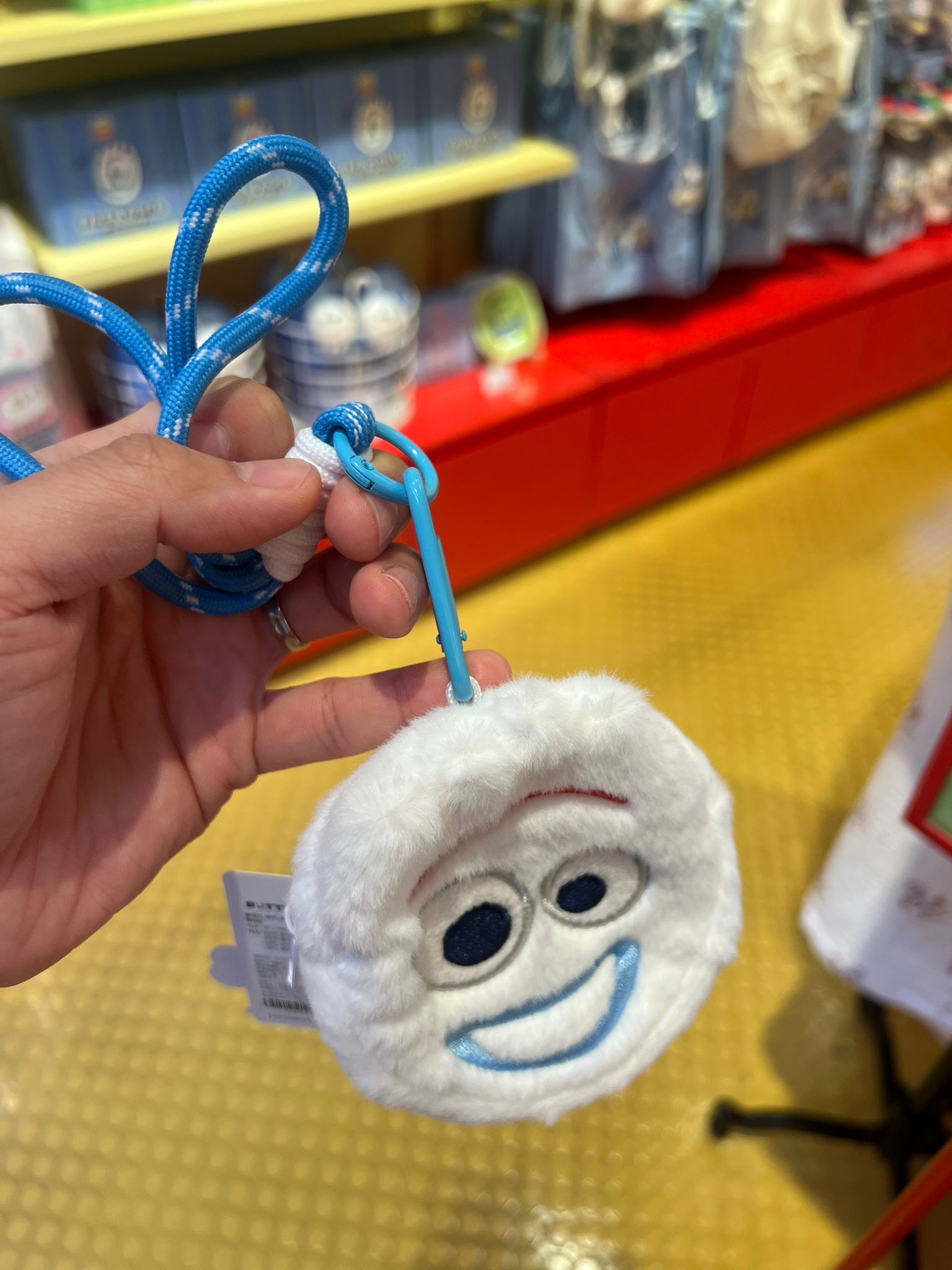 Toystory 毛毛圓形pouch