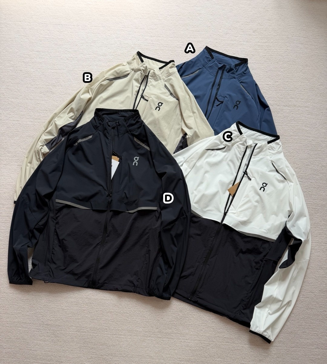 On Weather Jacket 輕量防護拉鍊外套