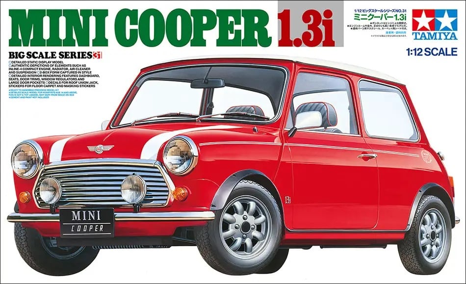 1/12 Mini Cooper 1.3i