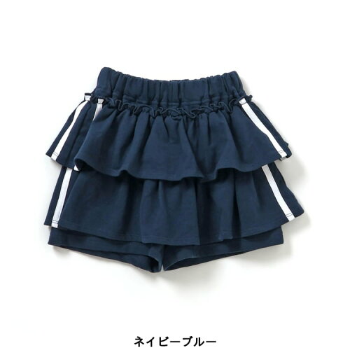 🆕【⭐訂購⭐】🇯🇵日本直送 🌀 側線條紋 層疊 荷葉邊 運動裙褲 [3款選] 🌀 [ELJA-0157][261118]