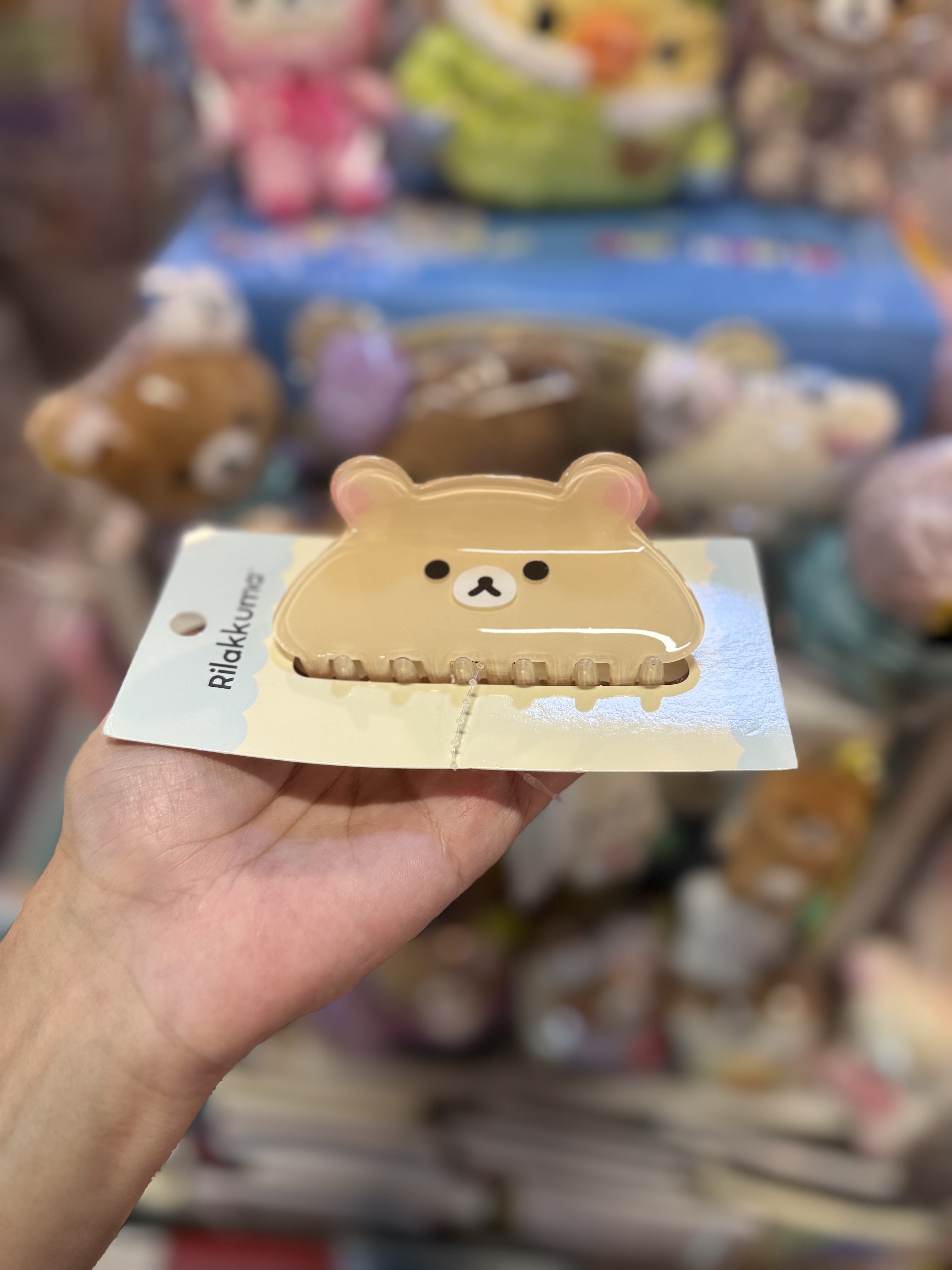 《現貨》全新韓國限定Rilakkuma 鯊魚髮夾