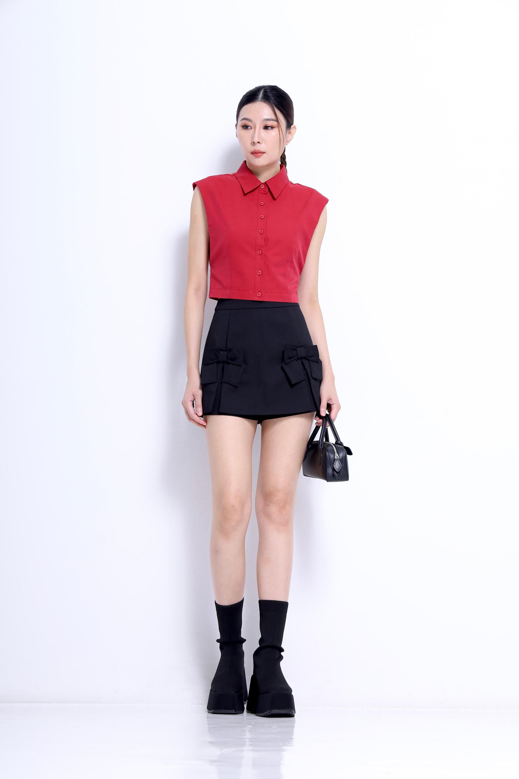 CP1628 Ribbon Grace Skirt Pant