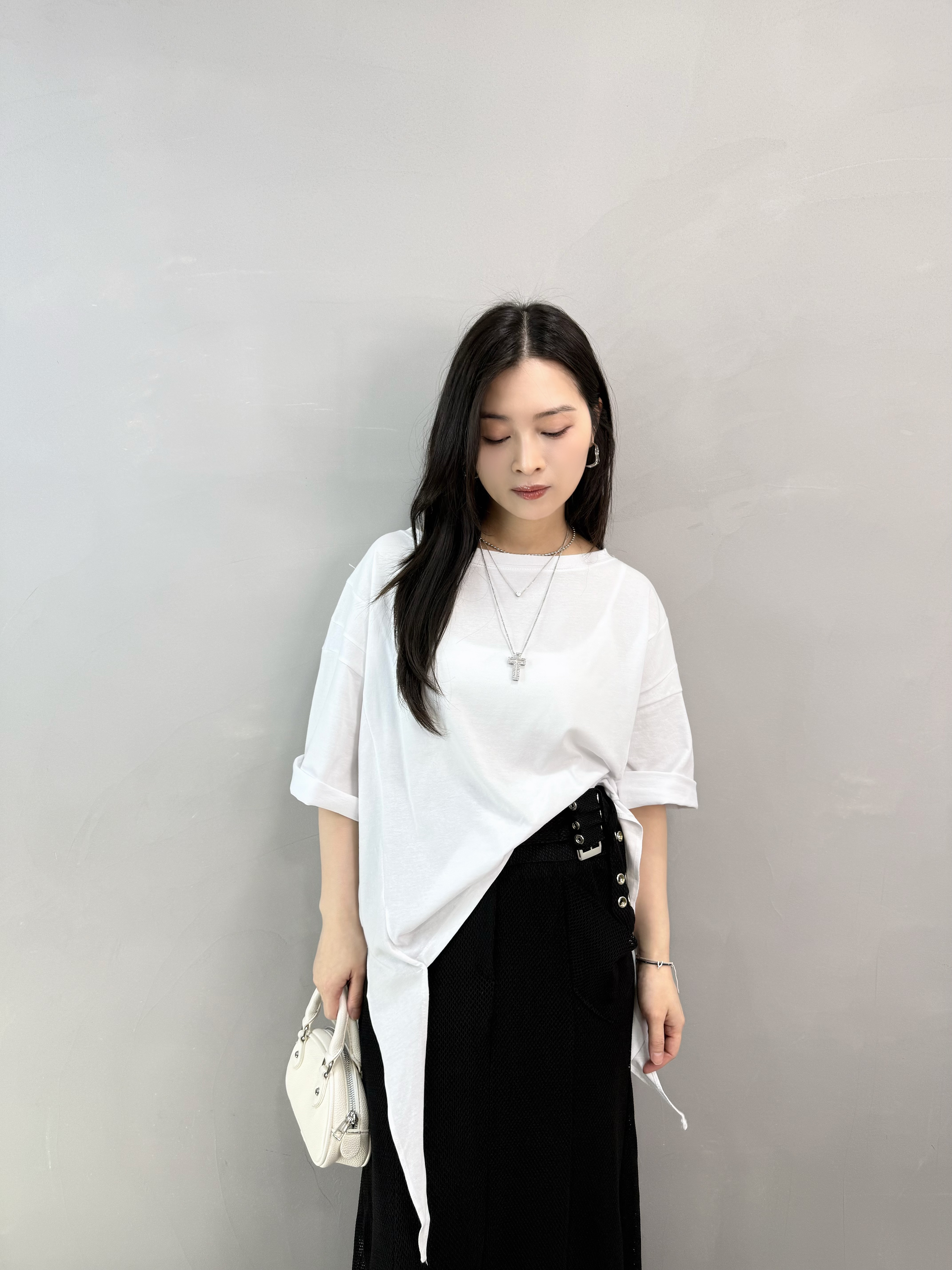 M62 不規則腳棉Tee