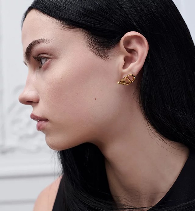【原單】DIOR CD Garden Stud Earrings 連禮盒