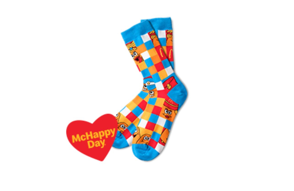 Mcdonalds 🇨🇦2026 慈善襪 每年只有4 月才出❤️