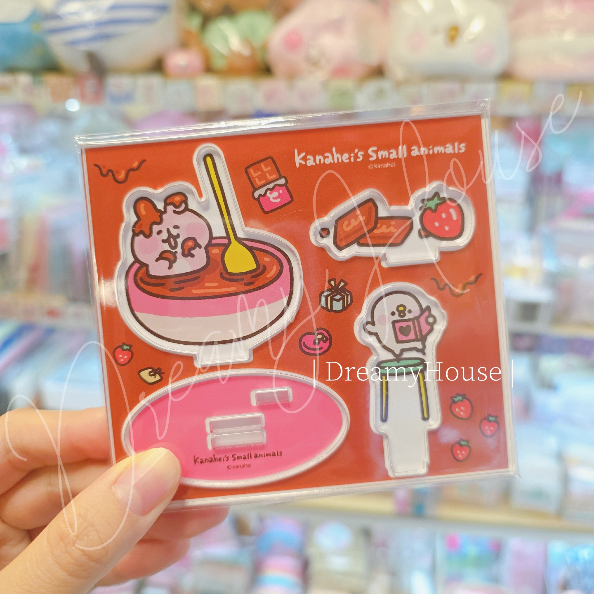 日本 kanahei YURUTTO STORE 朱古力系列 立牌