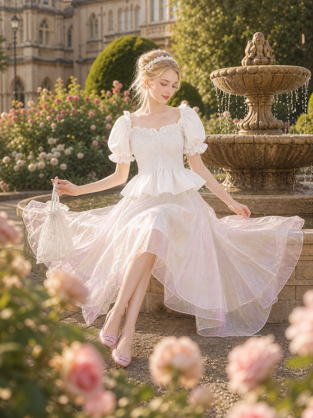 白雪童話告白Princess Victoria Blouse