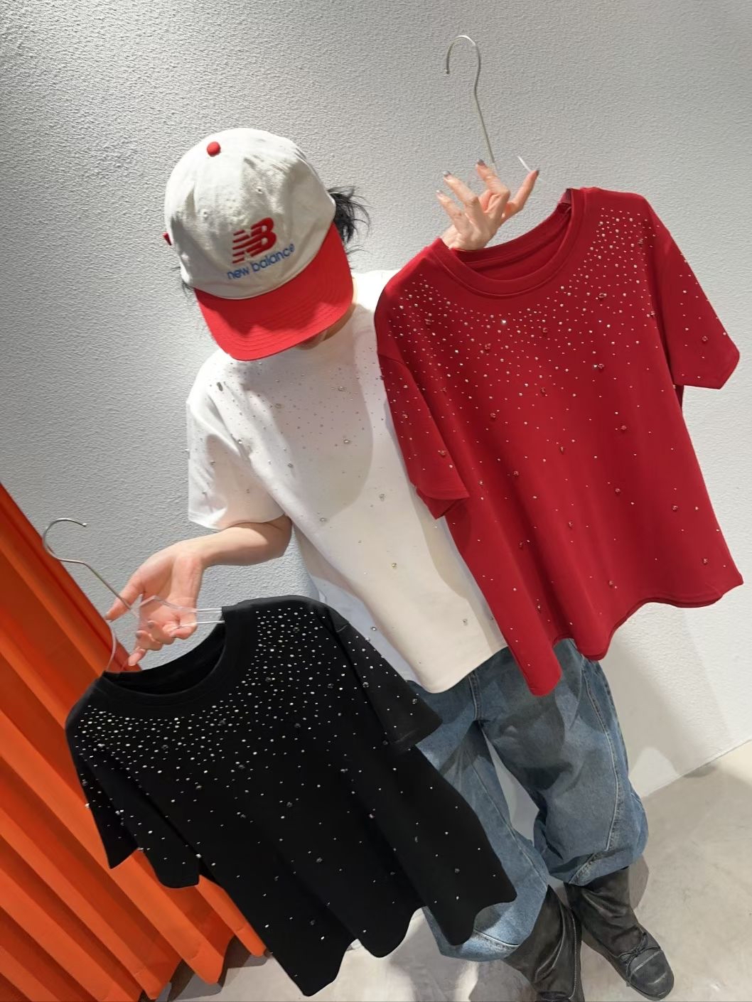 Bling bling 閃石Tee