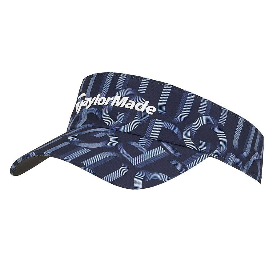 TAYLORMADE GRAPHIC VISOR 男士高爾夫球帽 - 藍色