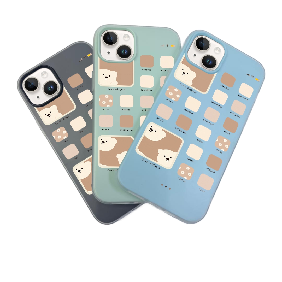 JELLY CASE PHONE FOR IPHONE - DESIGN BEAR E