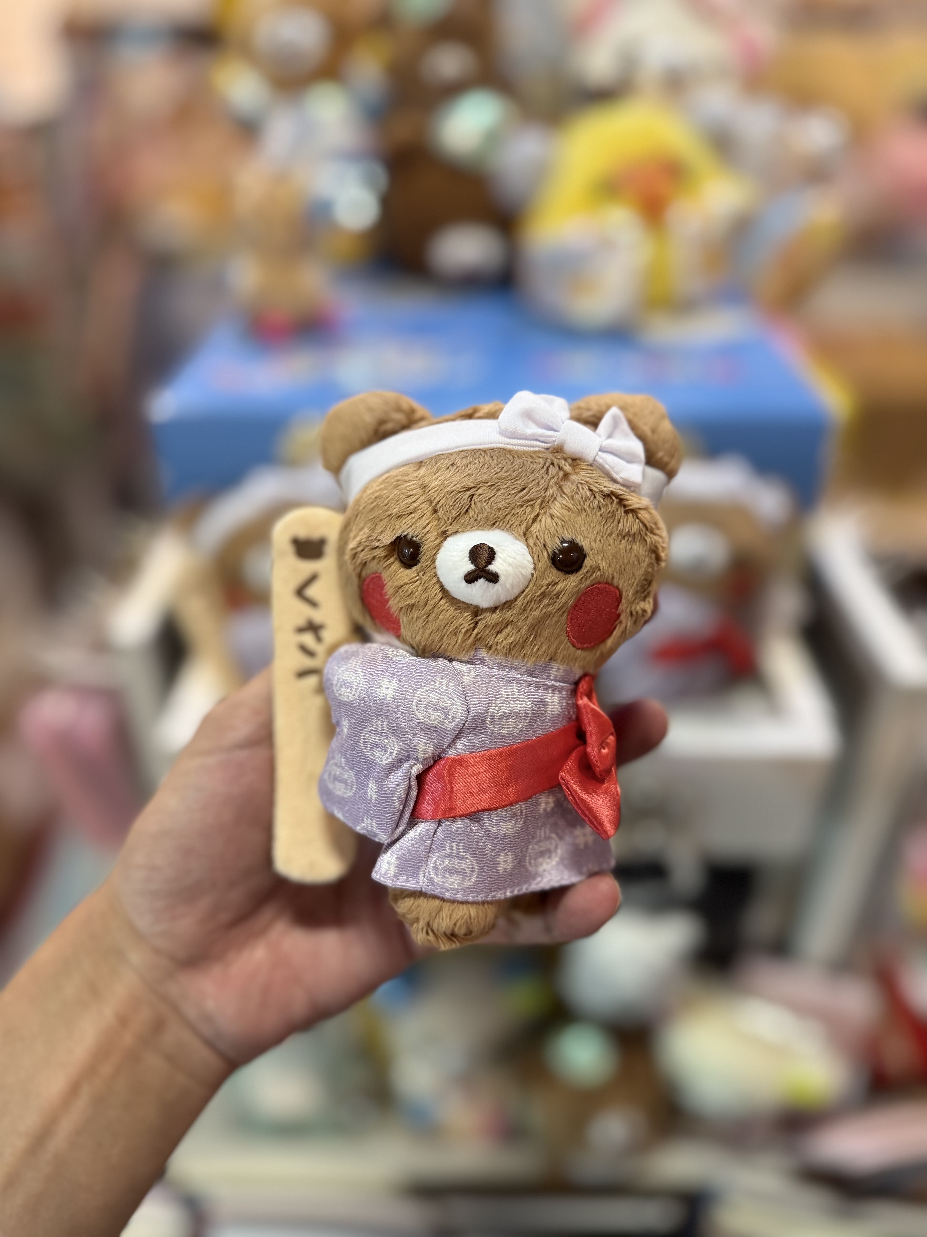 《現貨》全新日本草津溫泉店限定小熊掛飾