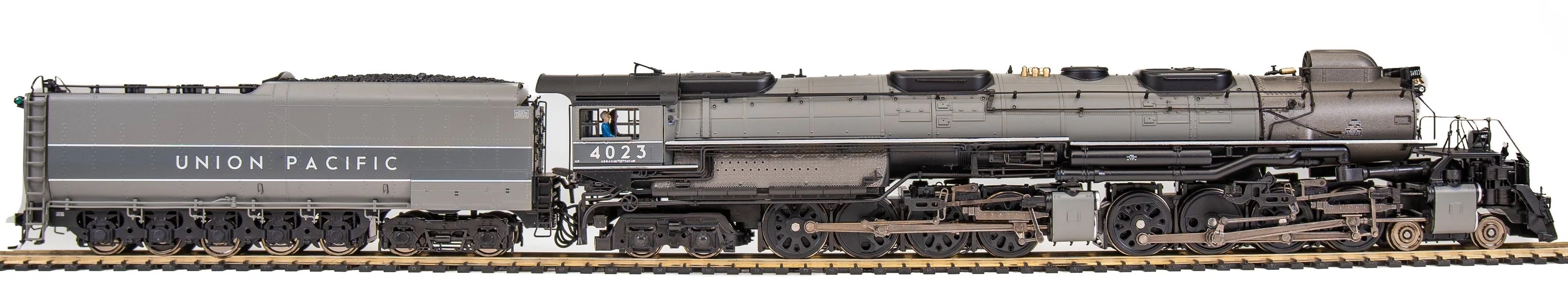 HO 1:87 BROADWAY LIMITED Bigboy Grey #4021 TTG DCC Sound and Smoke