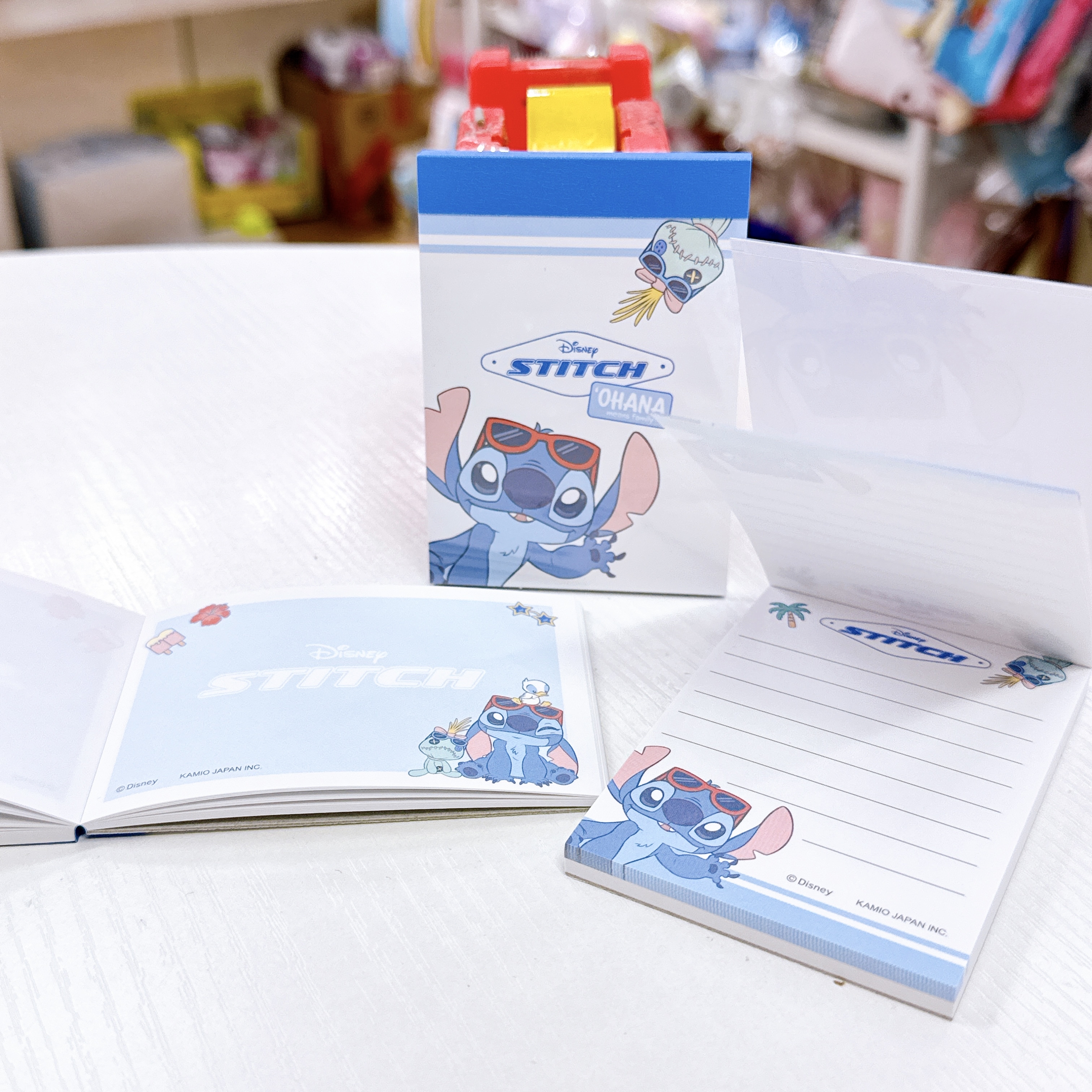 日本版史迪仔摺梳/信紙/Memo