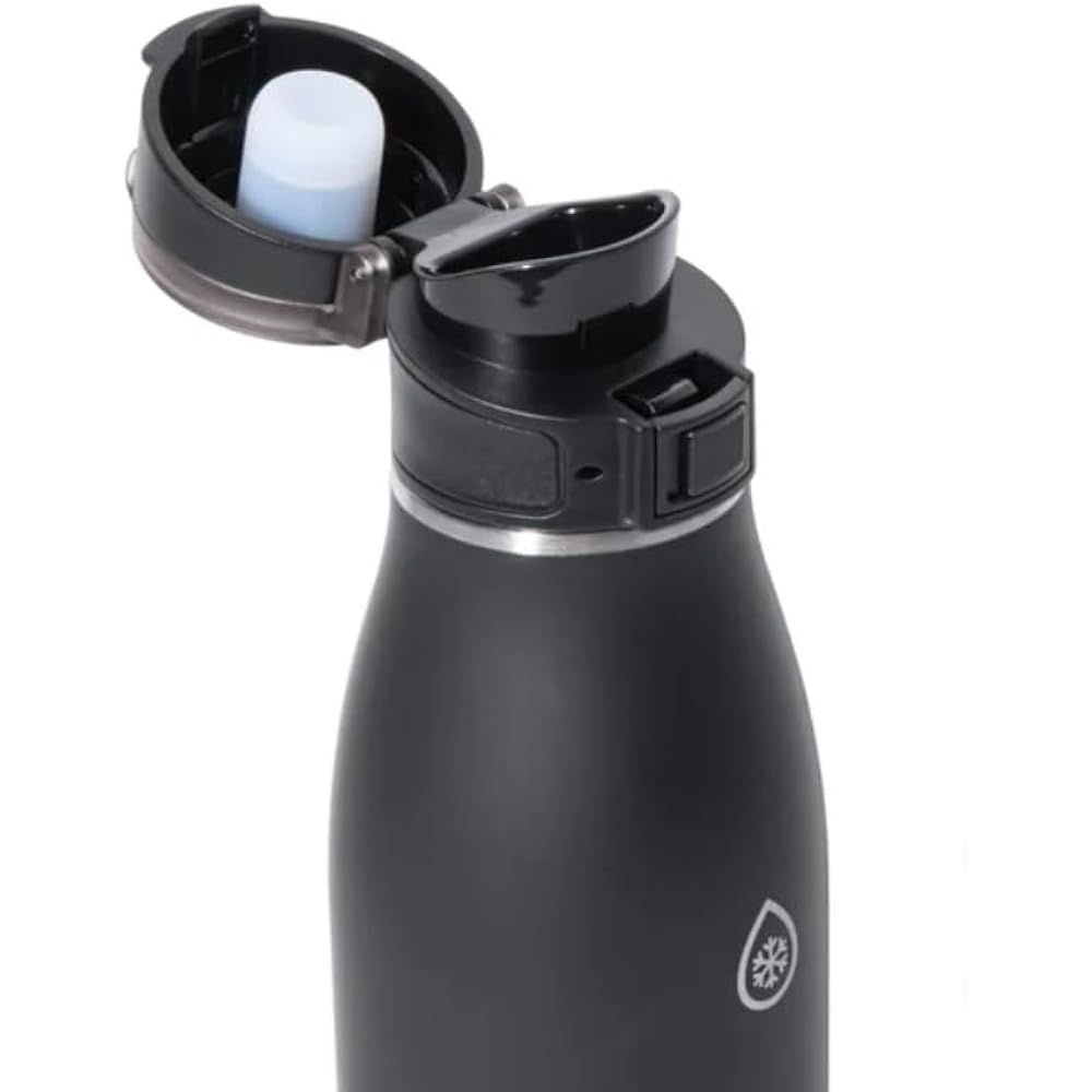 (加拿大直送) ThermoFlask 防漏水瓶套裝-超靚嘅兩個顏色粉紅色配黑色