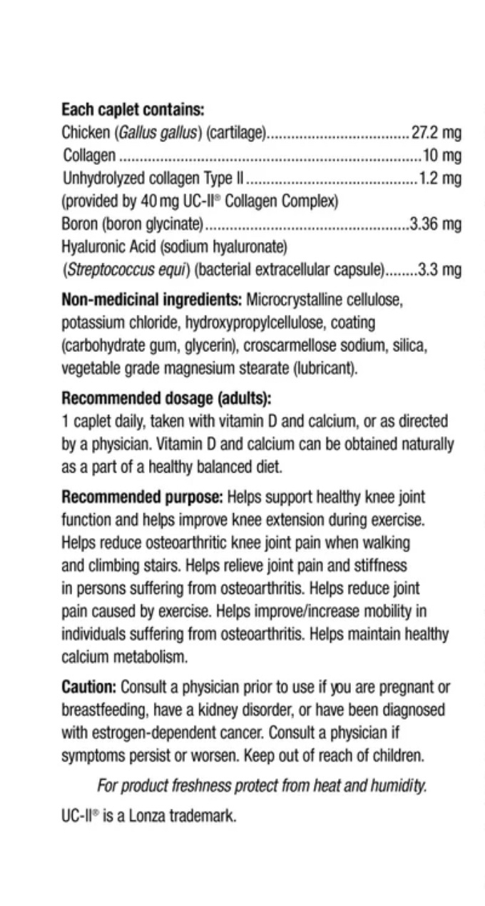 Webber Naturals Triple Action 特強三合一膝關節迷你膠囊 （75粒）