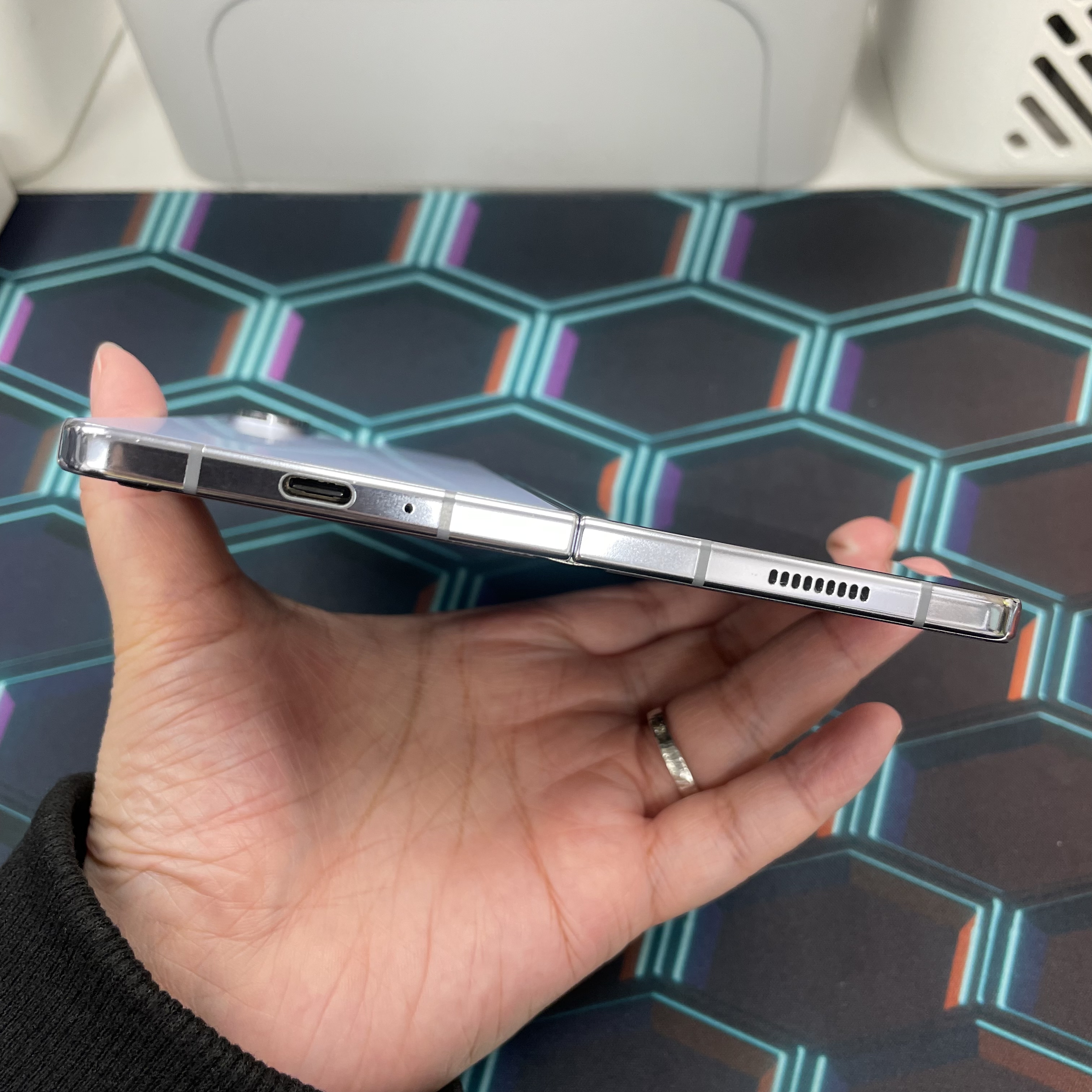 *5837B Galaxy Z Fold 5 超靚機 12+256GB 藍色 blue