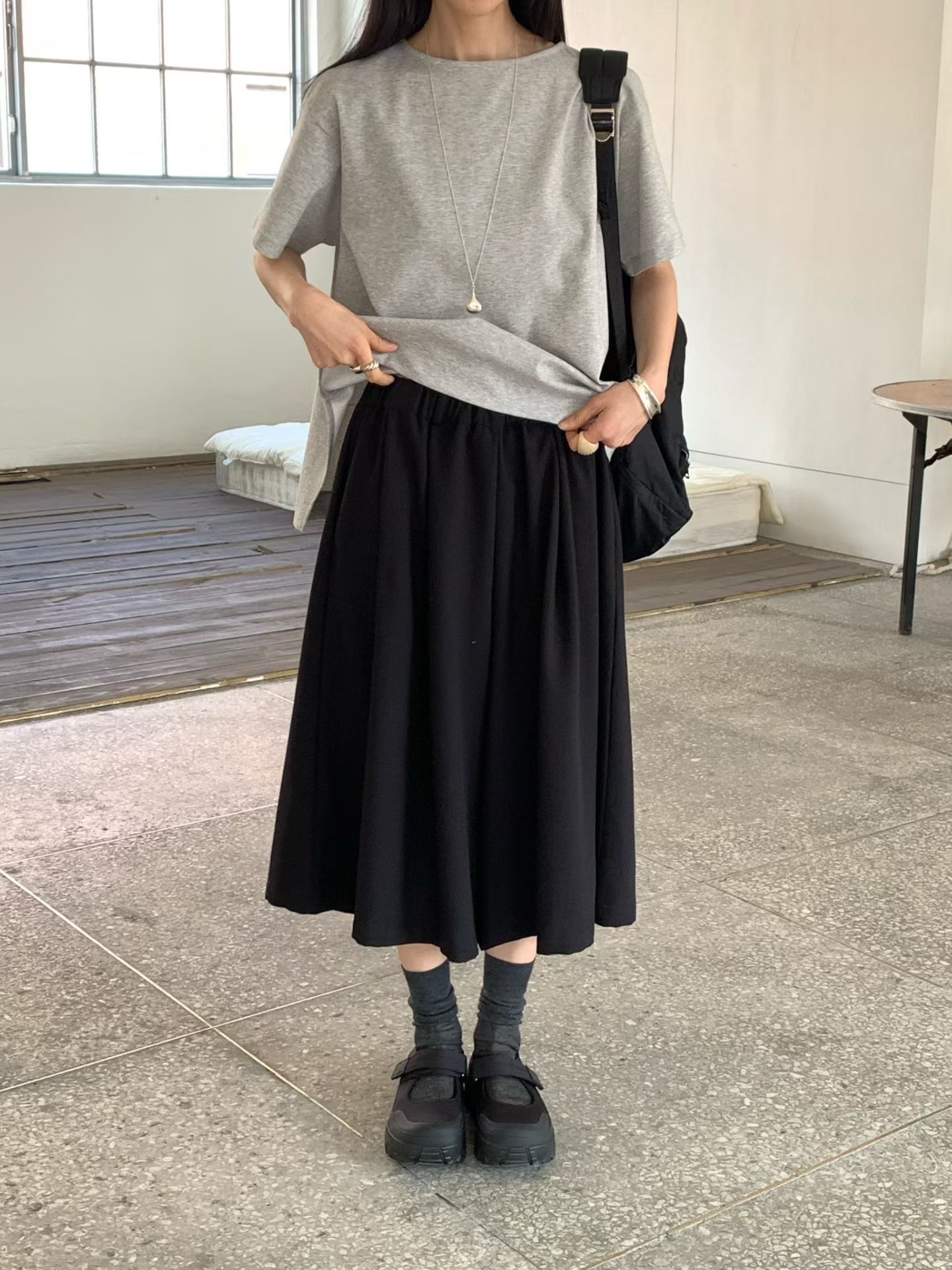 RE OS 間約靚版裙褲