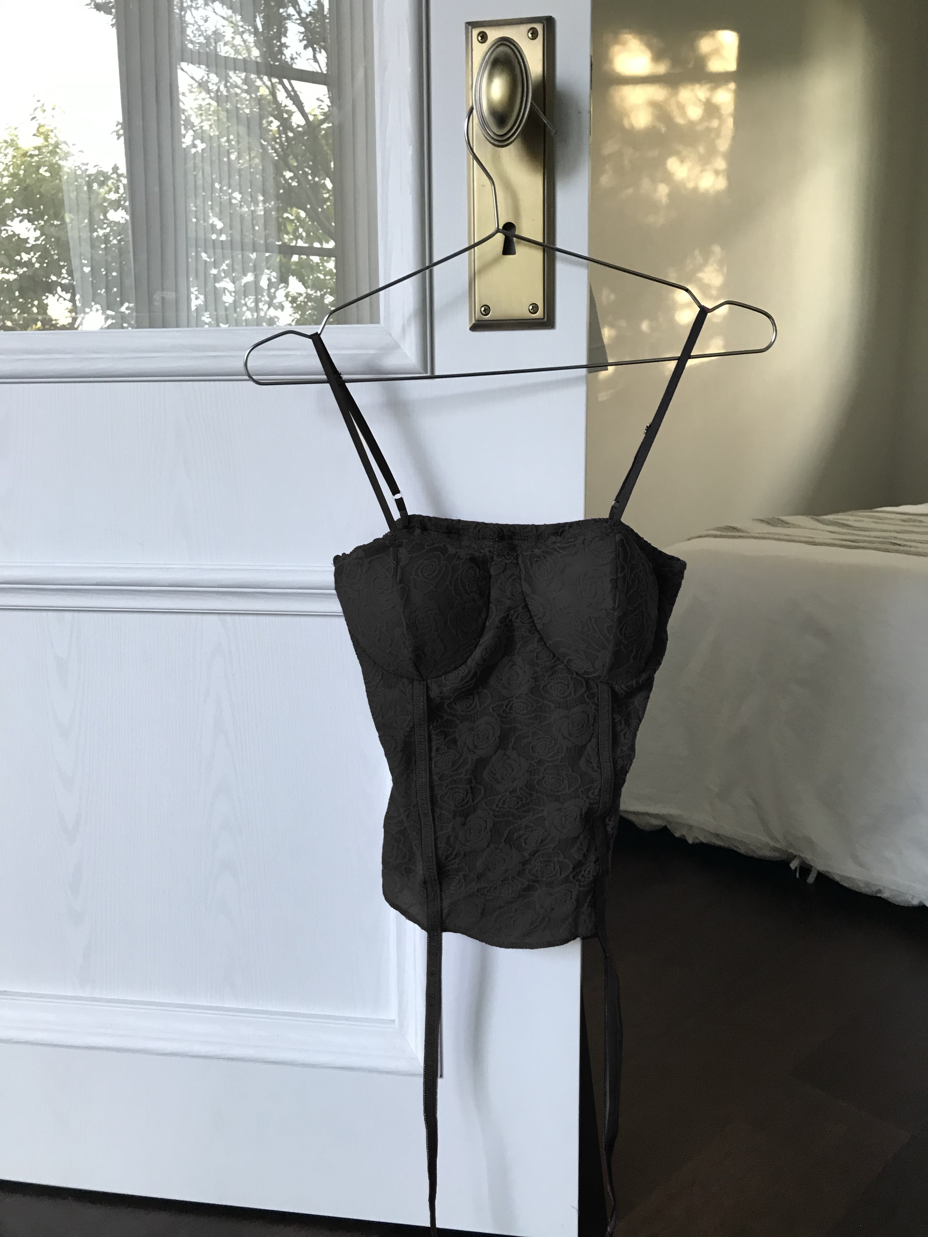 Floral Lace Corset Top