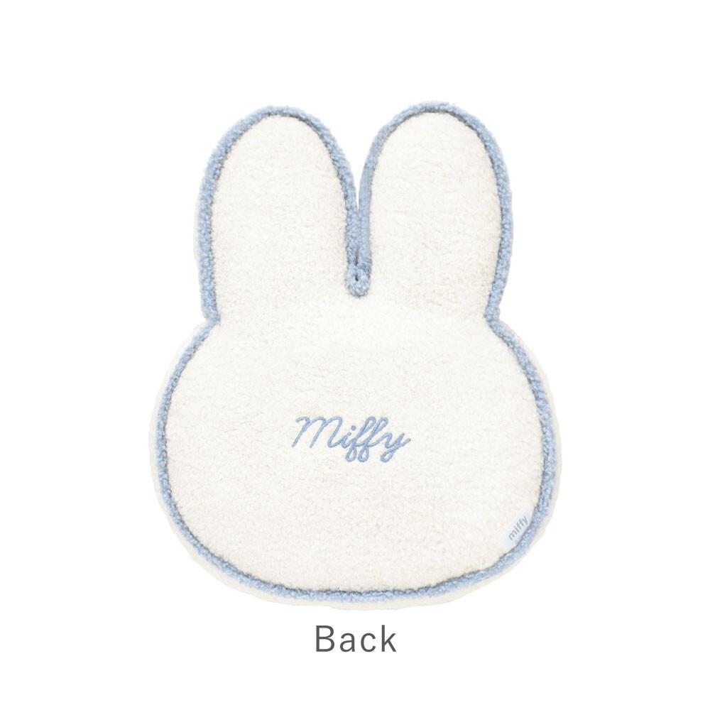 MIFFY 毛毛邊 CUSHION 藍色