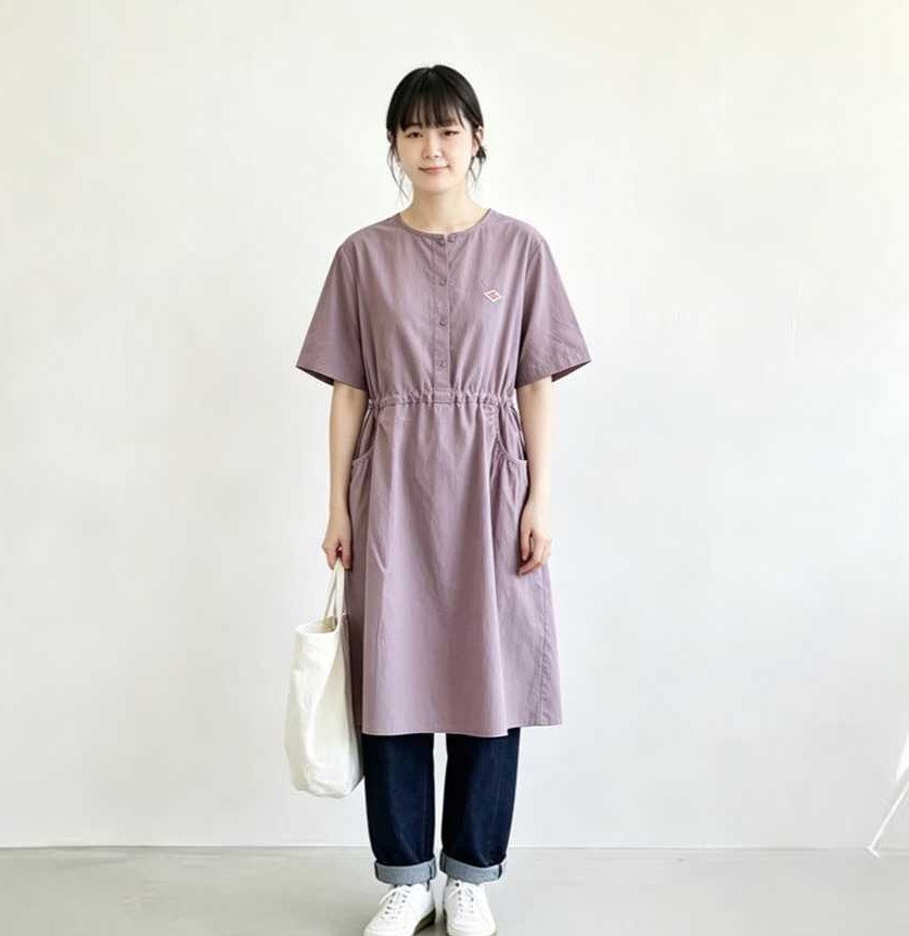 預訂 Danton收腰連身裙 [貨號26A1429]