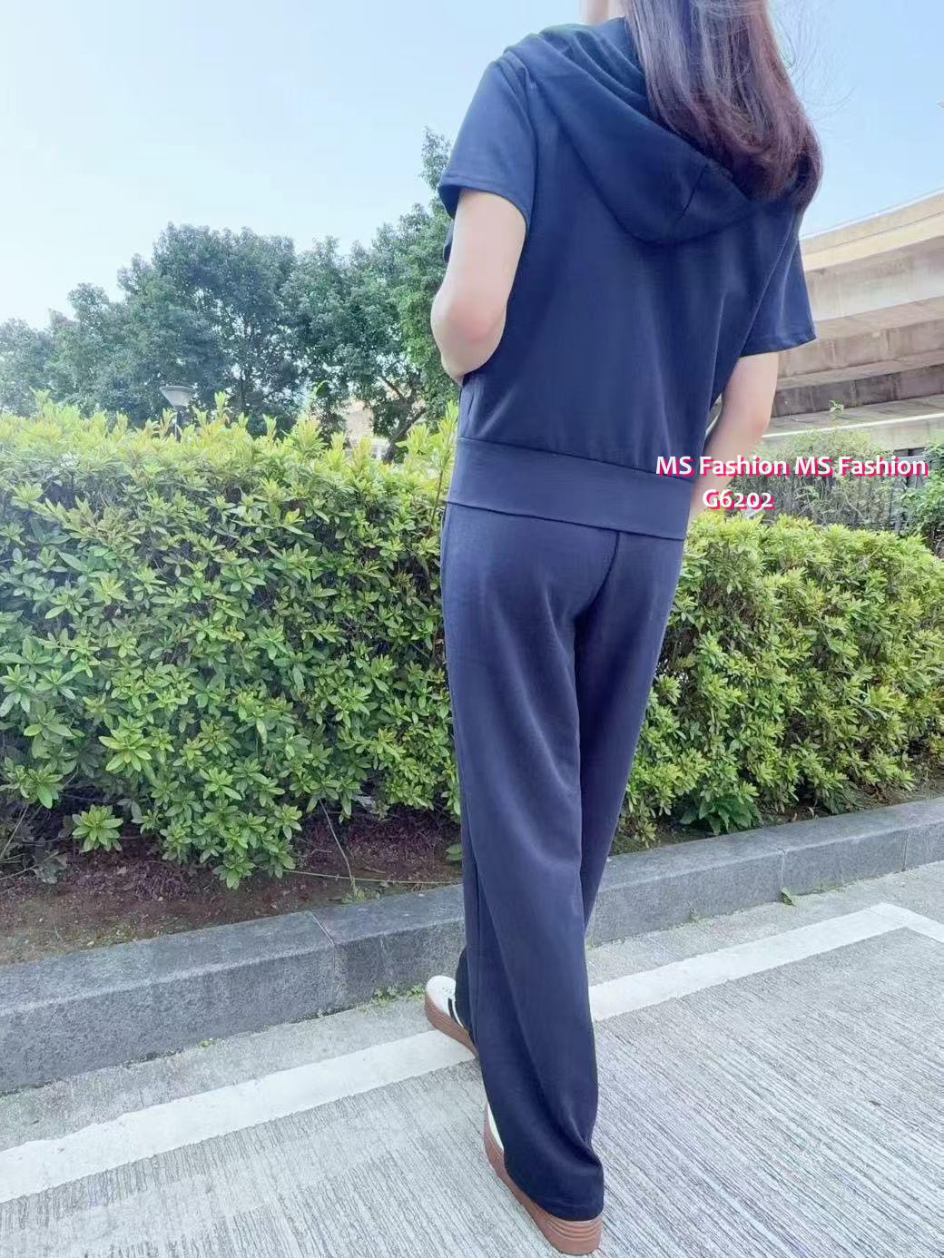 G6202 韓國🇰🇷有帽外套+長褲Set