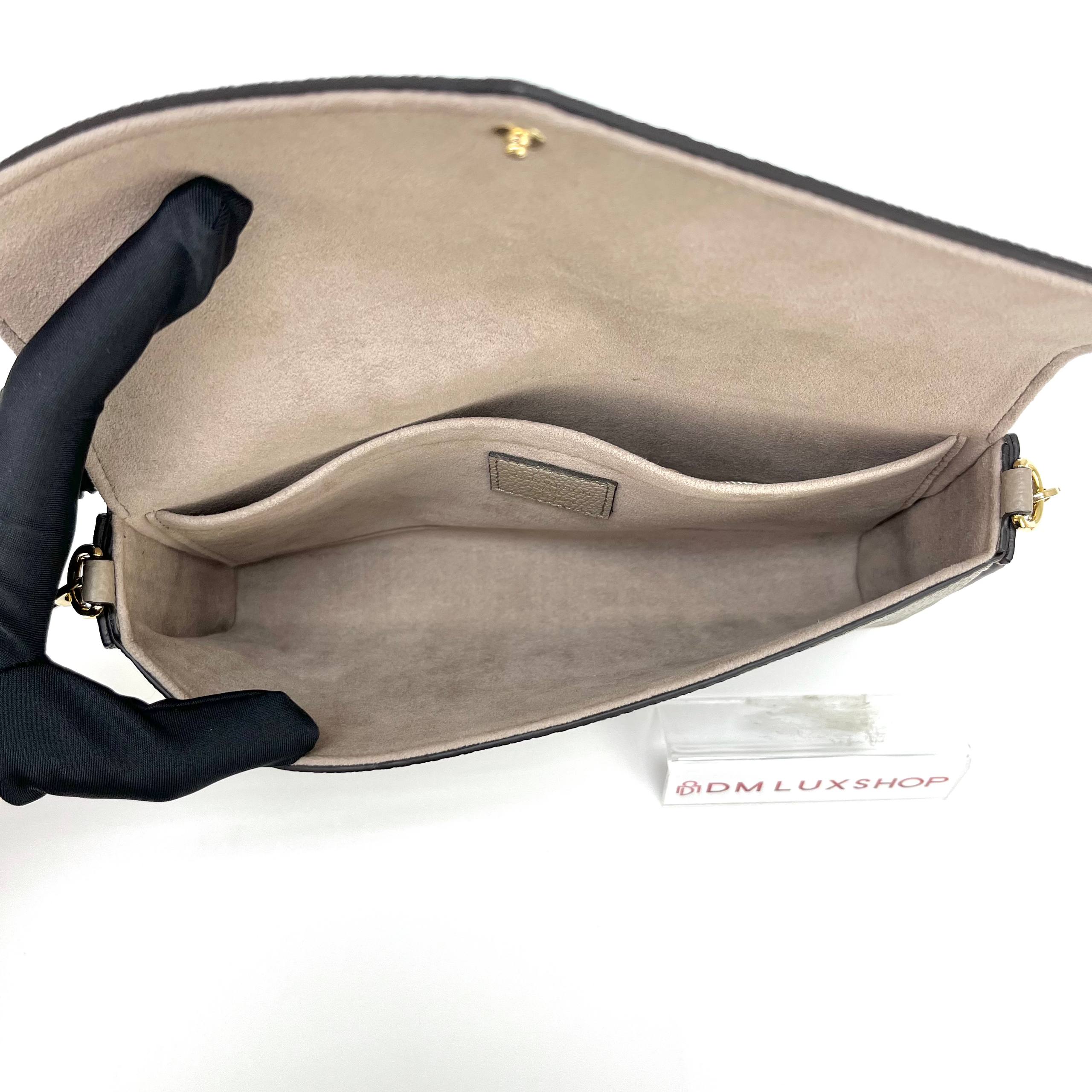LV Bicolor Empreinte Felicie GHW