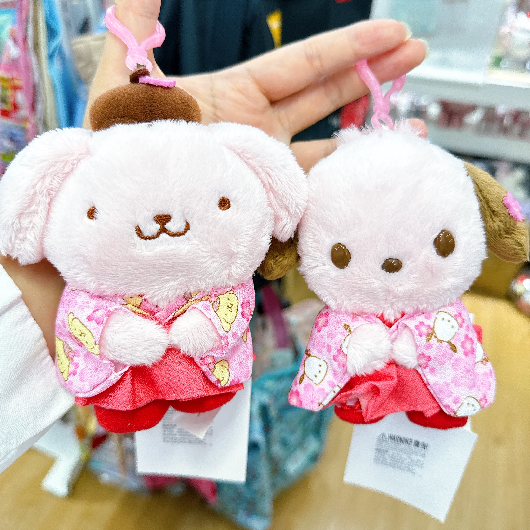 美版Sanrio櫻花和服系列公仔掛飾