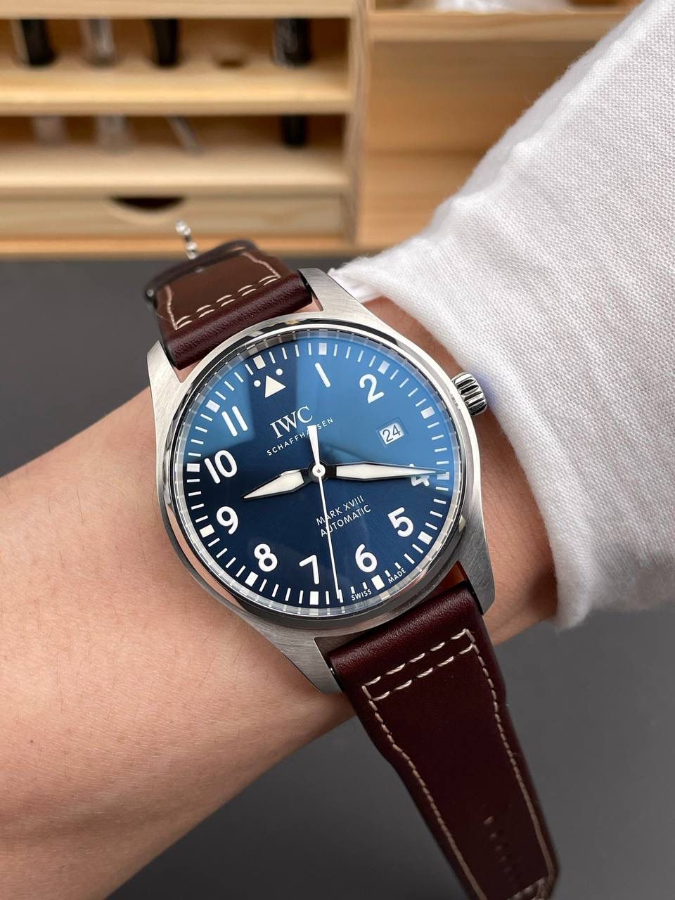 IWC 马克十八 蓝盘/40mm/2892机✔️