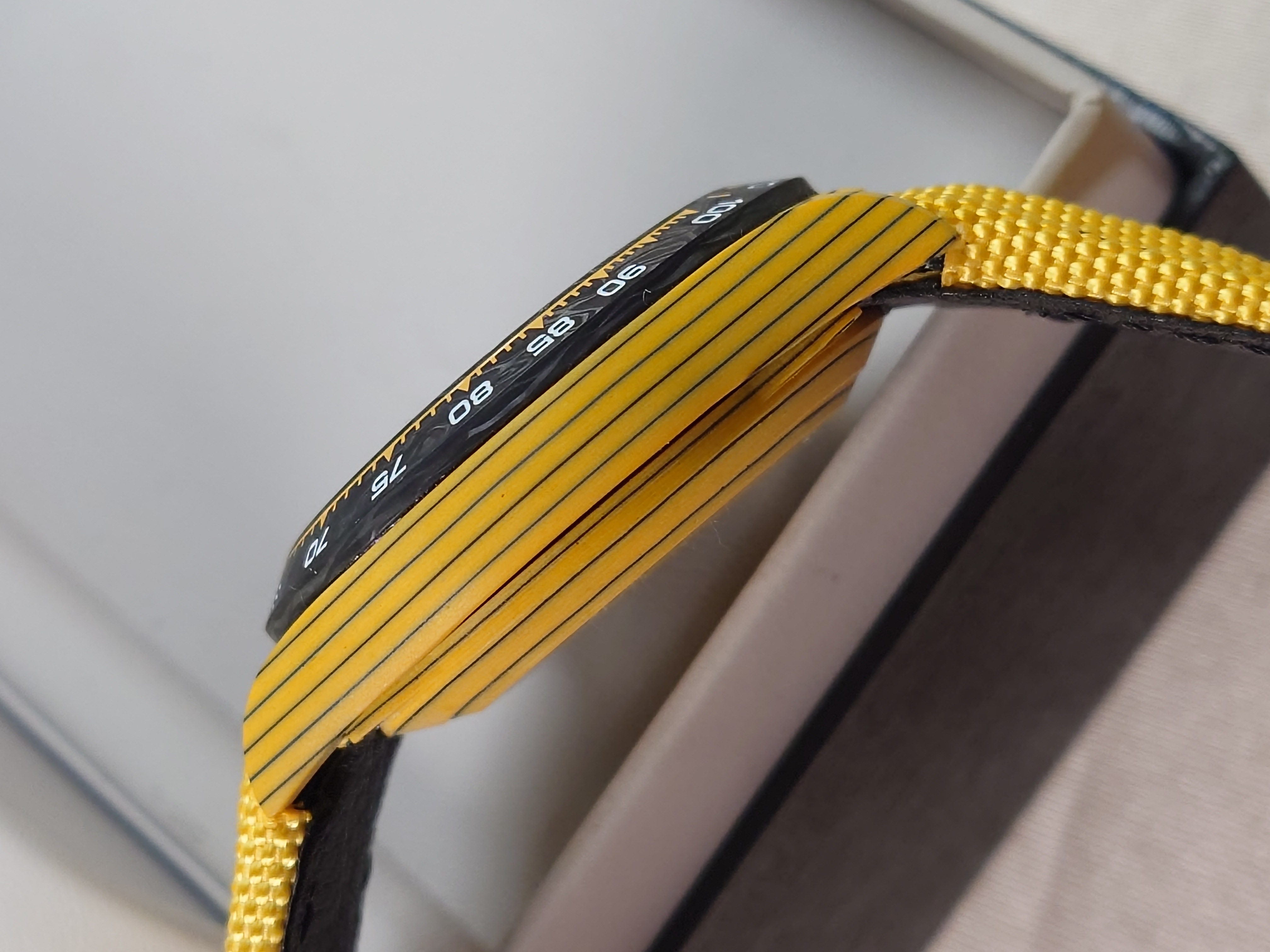 Bonest Gatti 現貨發售 地通拿款碳纖纖機械計時錶 BG9010-L5 黃碳纖