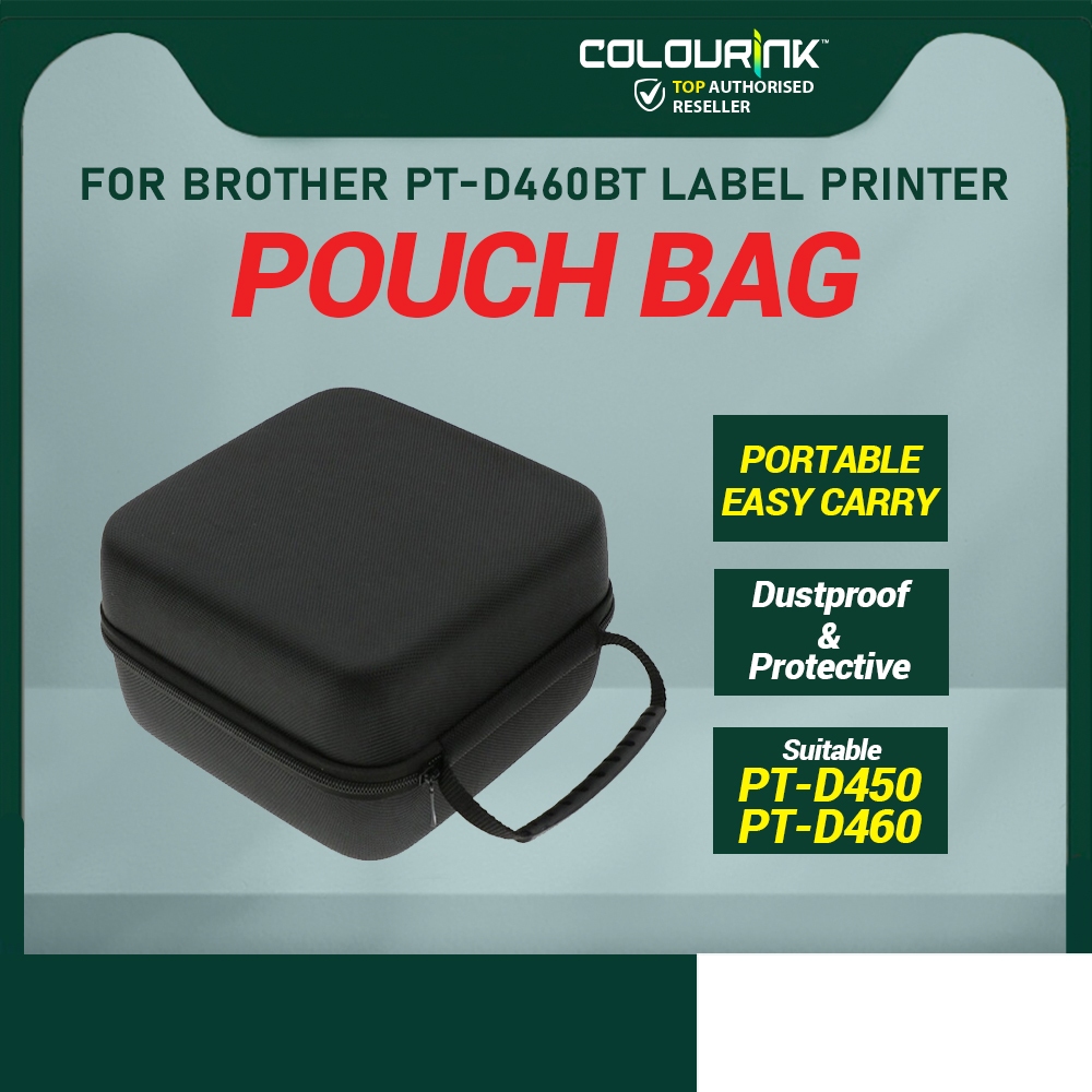Portable Hard Cover Protection Pouch Case Casing Brother P-Touch P460BT Carry Storage Eva Bag 👜
