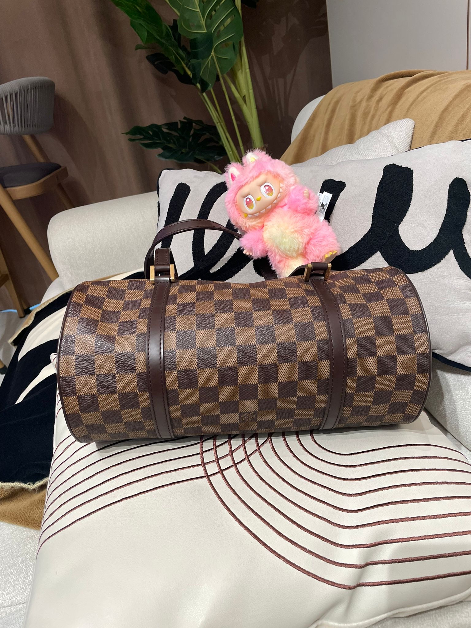 LV Papillon GM 100%Authentic, 90%New ✅Dust bag