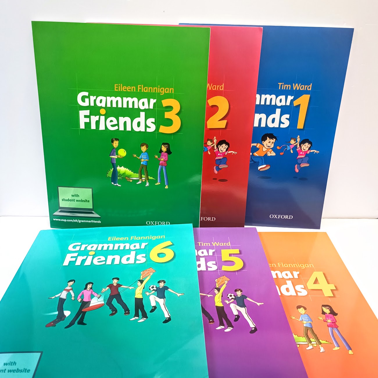 Oxford Grammar Friends  1-6 |6 books | 6-15歲 |牛津文法朋友6冊 | 答案是電子版 |C56