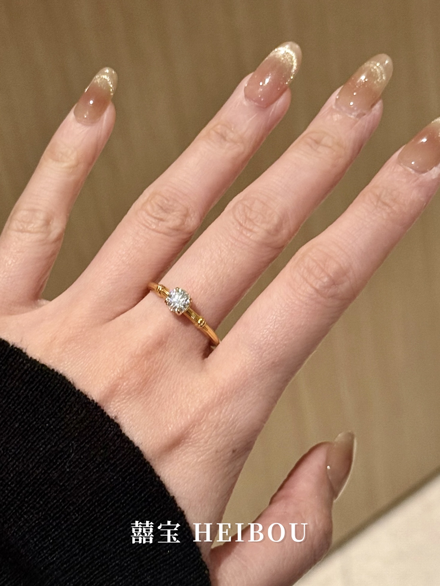 【6D镶嵌】鸽子蛋-戒指