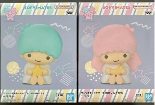 Banpresto, Sofvimates Figure: Sanrio Characters, Little Twin Stars (Kiki & Lala) 三麗鷗 雙子星 