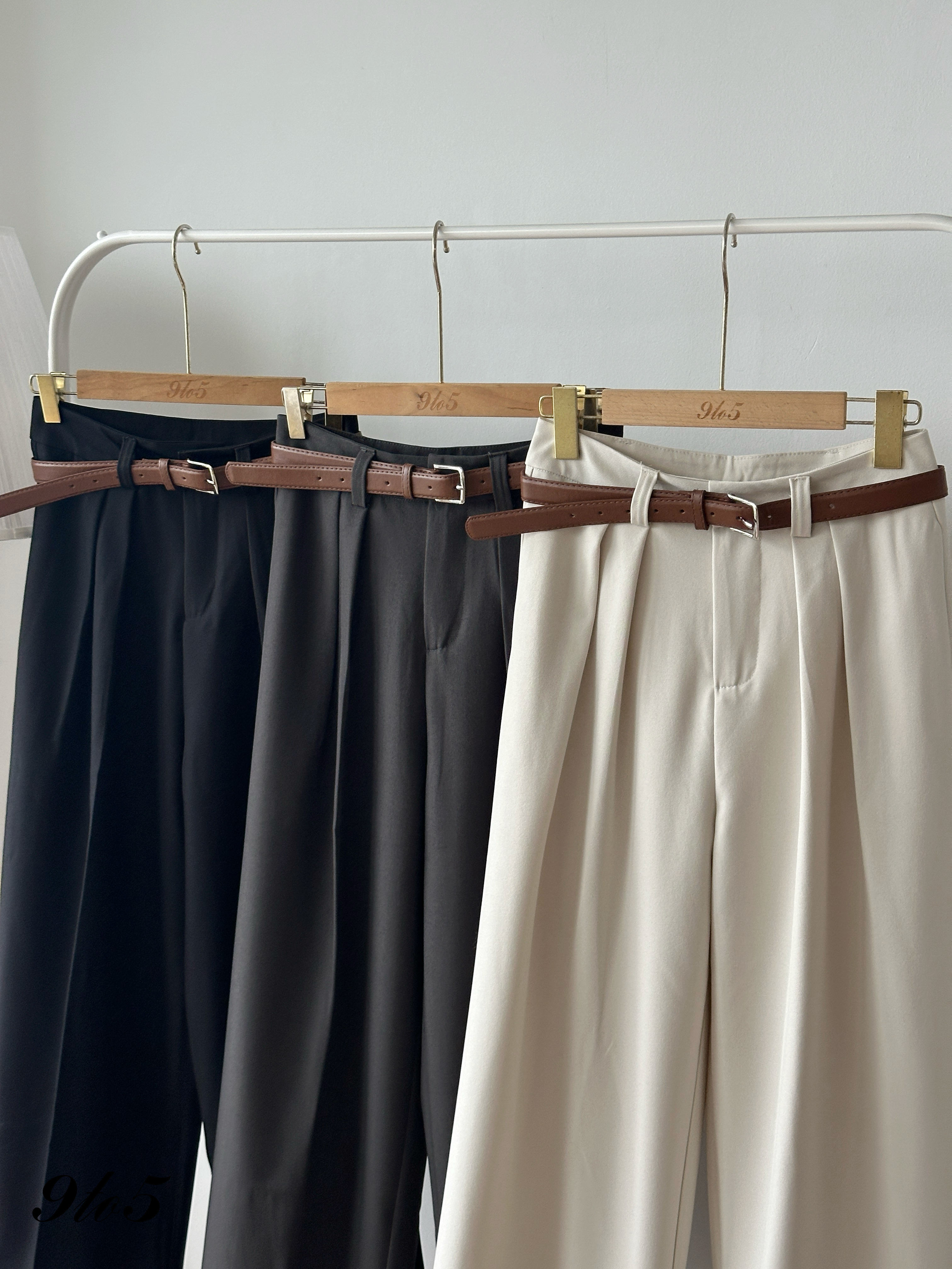 S1997 Long Straight Pants - 3 Colors 