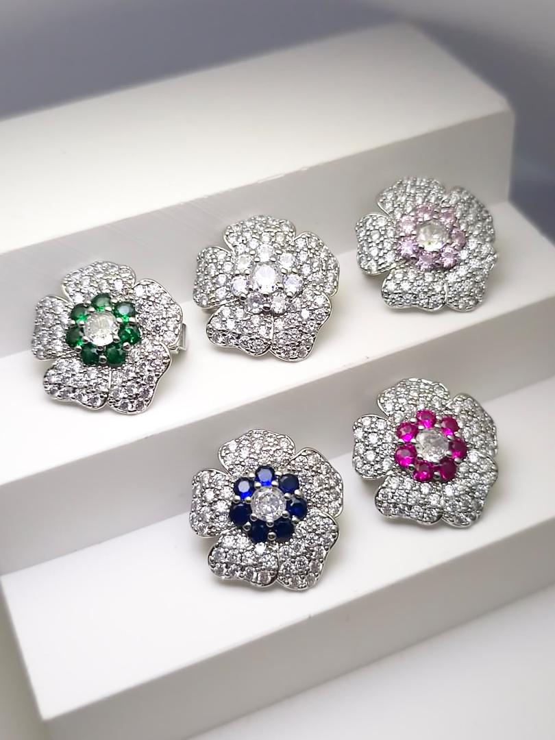 Swarovski Pavé Blossom Brooch