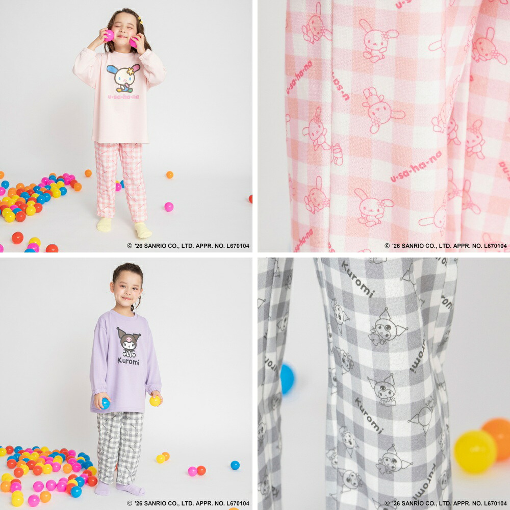 🆕【⭐訂購⭐】 🇯🇵日本直送🌀#Sanrio ❣️ #親子裝❣️長袖家居服［6款選］🌀[ELJA-0075]][261108]