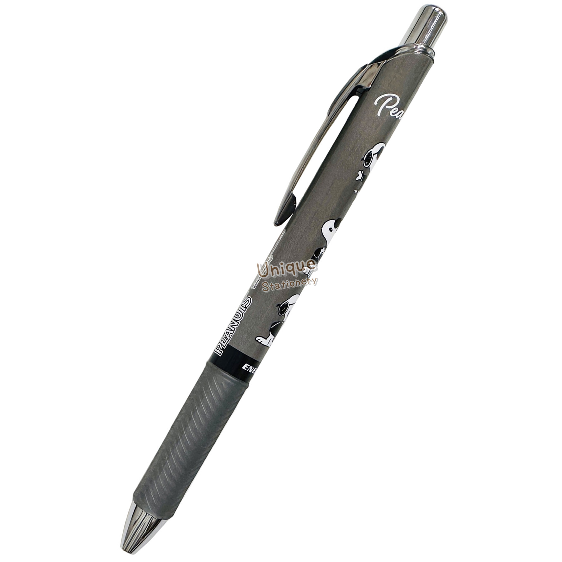 現貨｜Snoopy Joe Cool 日本製 Pentel EnerGel 0.5mm 黑色 啫喱筆 (308169)