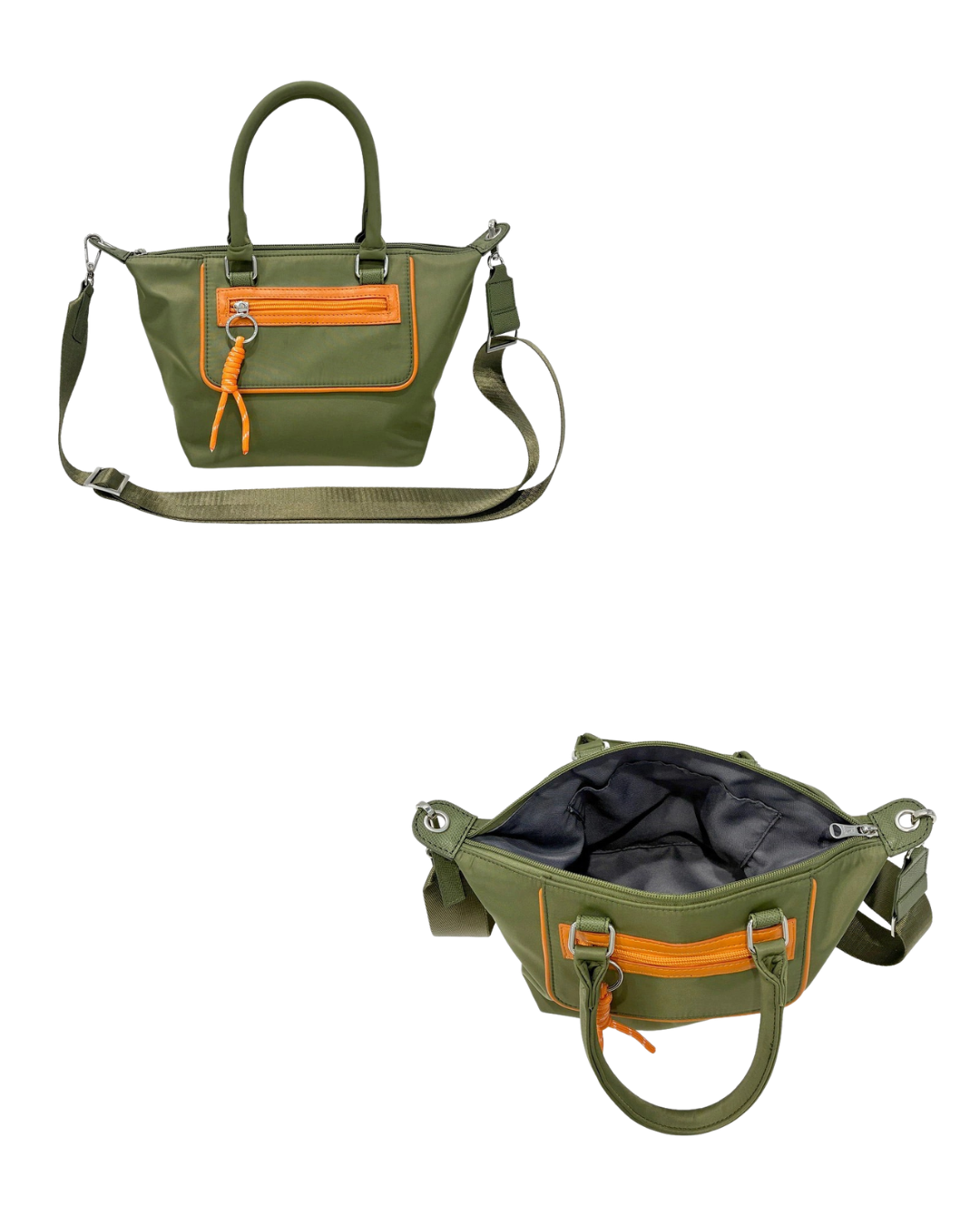 日本代購【 2026新款 日本直送 Rootote 撞色包邊 2WAY 輕量 尼龍手提 /斜揹袋 2WAY Shoulder Bag 】 ﻿ 