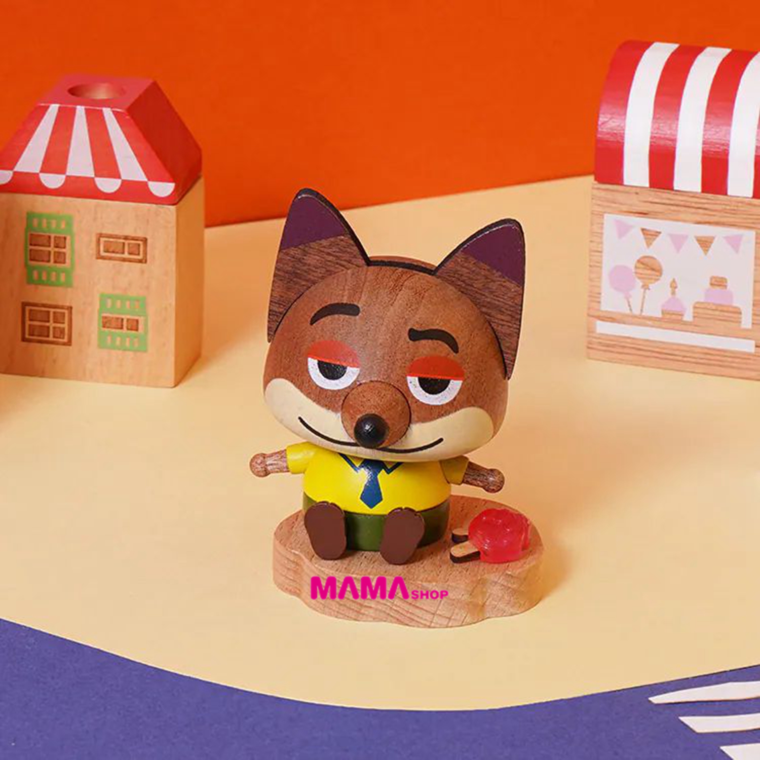 台灣直送迪士尼Zootopia 優獸大都會彈簧擺飾