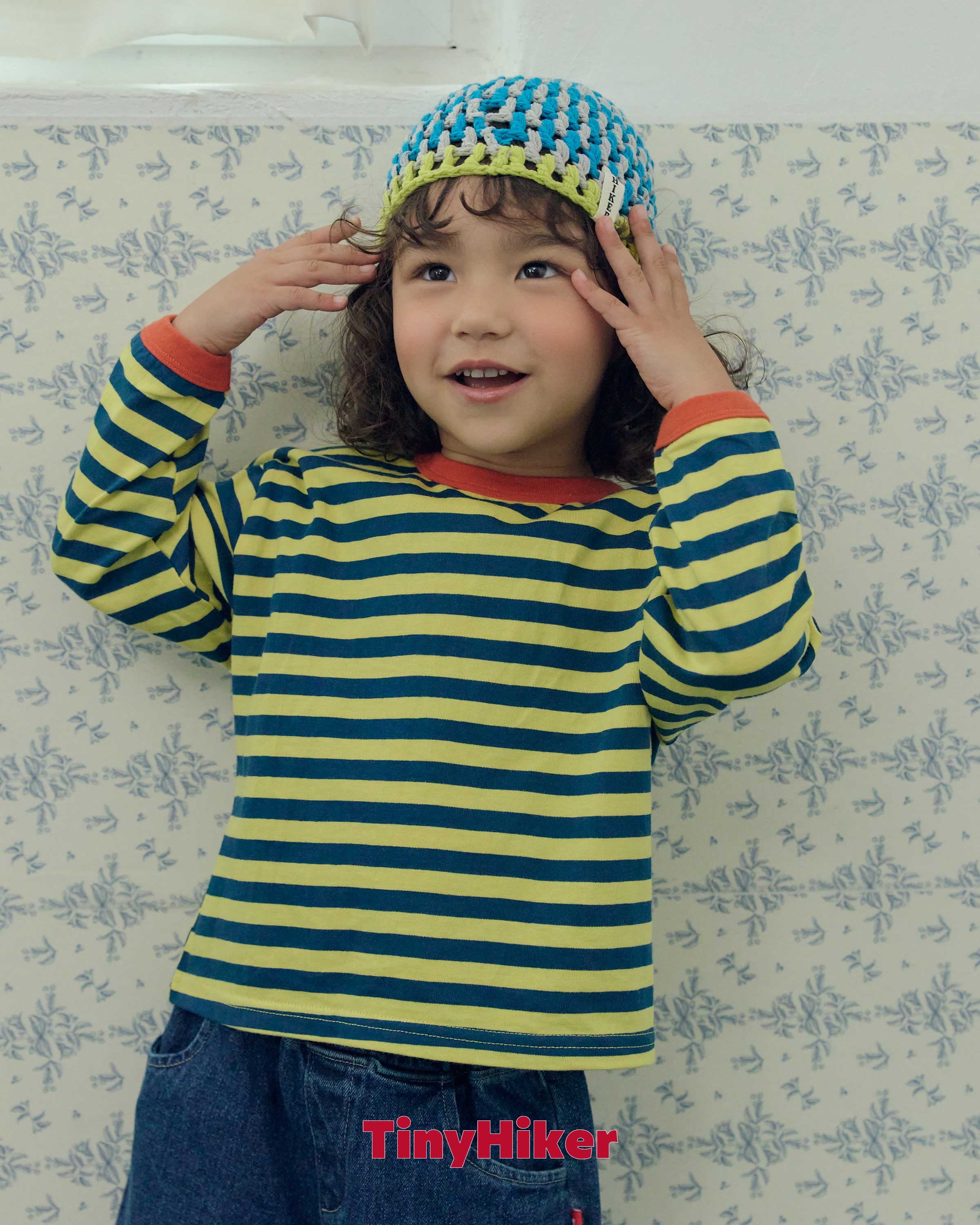 Tiny | Freckle Stripe Tee
