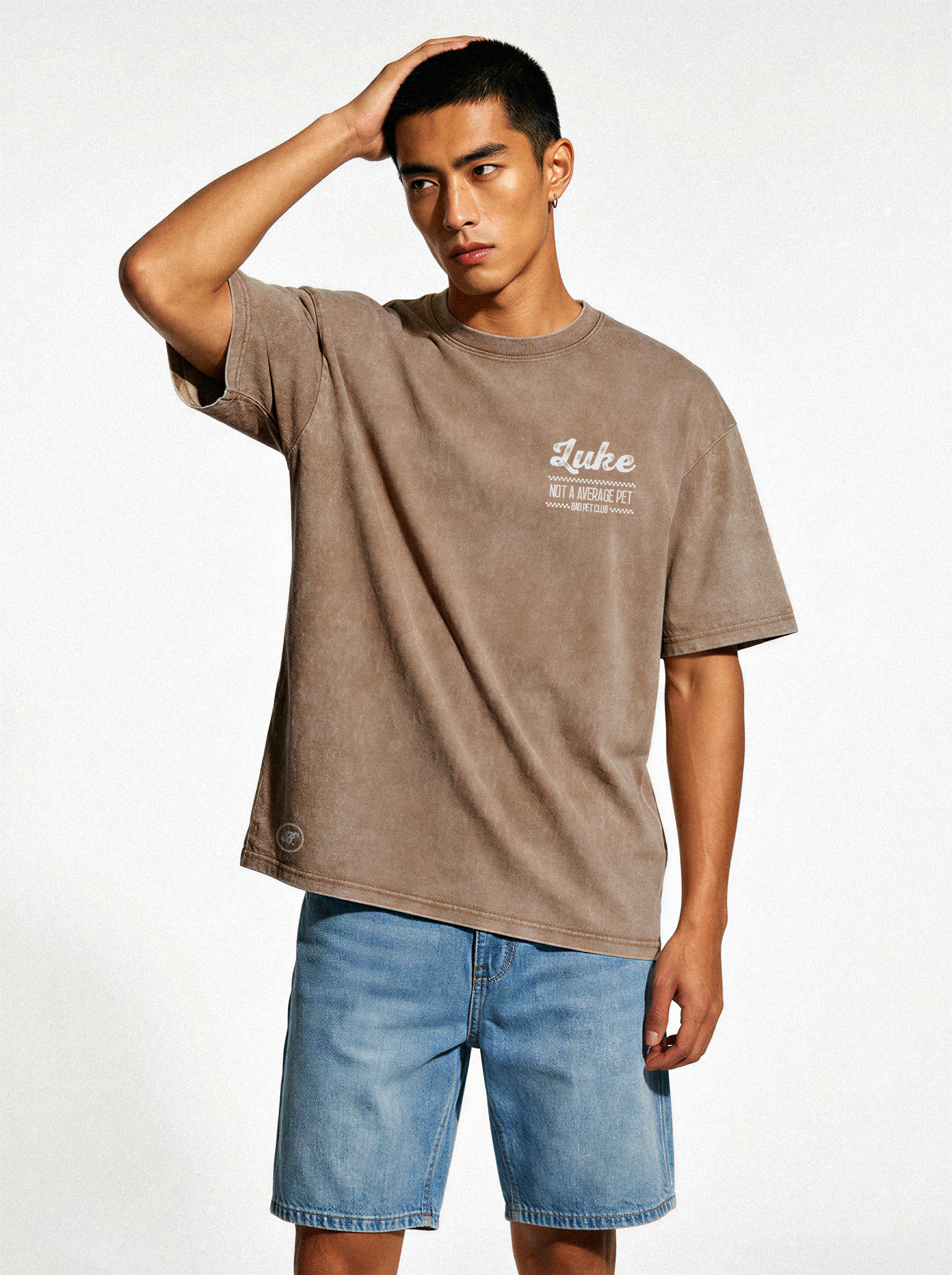 【寵物客製】男女 Oversize T-shirt