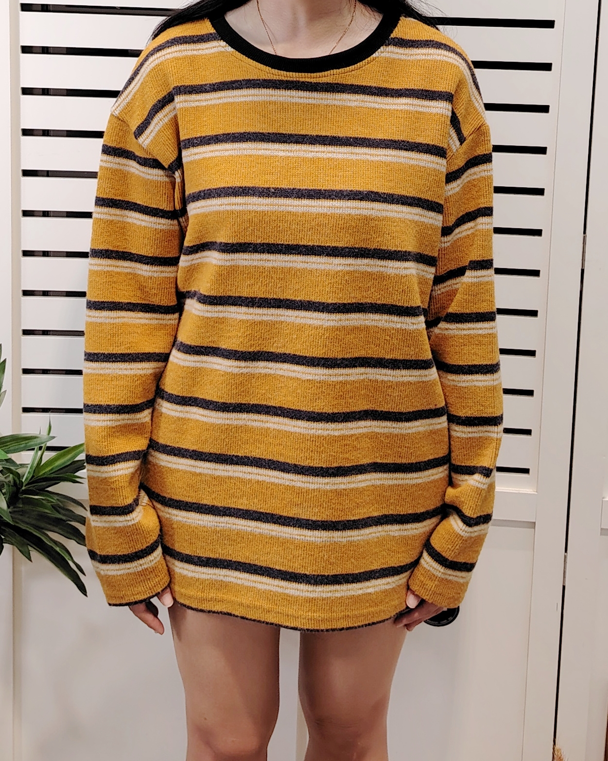 S3316 Loose Fitting Stripes  Wear